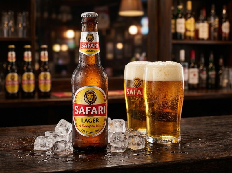 Safari Lager (500ml)